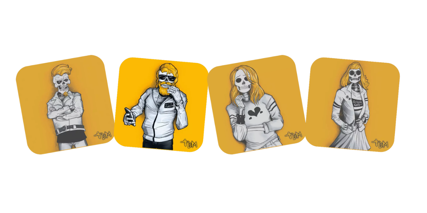 Tête de mort Triple Blonde