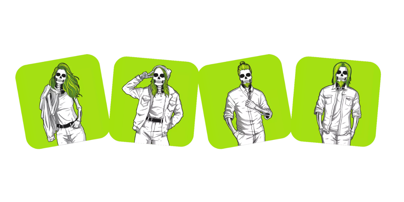 Tête de mort Dipa